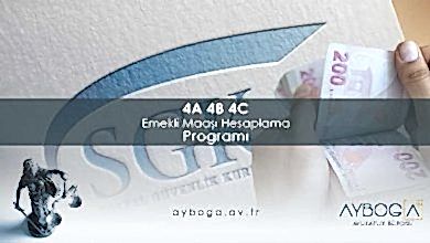 4A 4B 4C Emekli Maaşı Hesaplama Programı