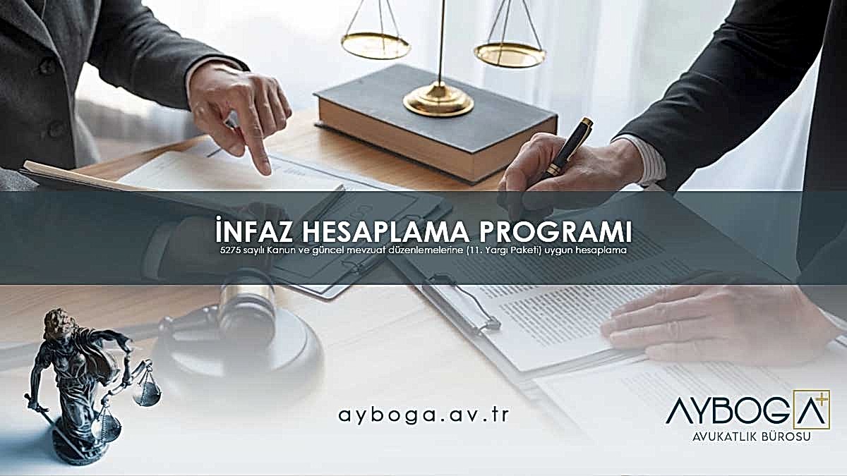 İnfaz Hesaplama Programı (Yatar Hesaplama) — Güncel 2026